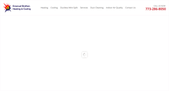 Desktop Screenshot of emanuelbrothersheating.com